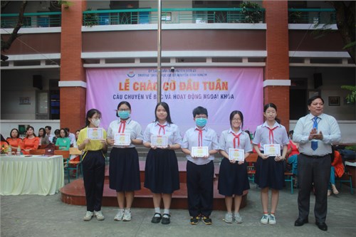 Sinh hoạt dưới cờ tuần 20 Năm học 2024 - 2025