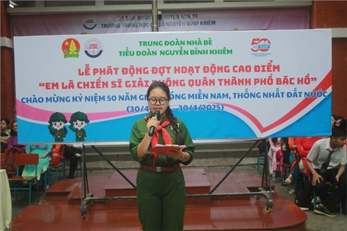 Sinh hoạt dưới cờ tuần 25 Năm học 2024 - 2025