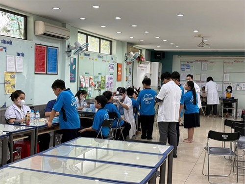 Khám sức khỏe định kỳ cho học sinh - Năm học 2024-2025