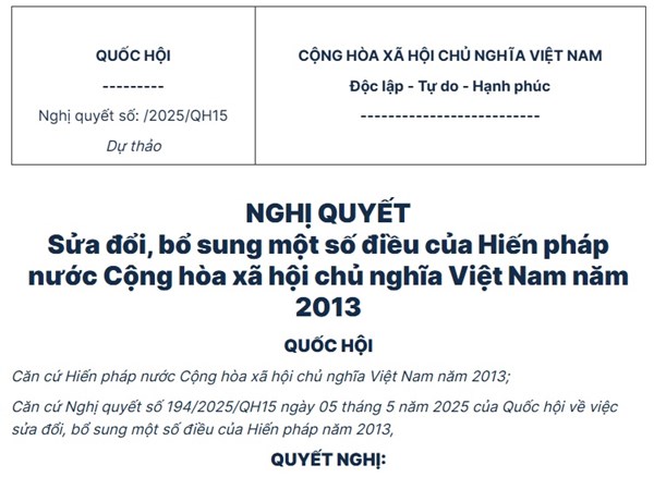 Tài liệu tham khảo tuyên truyền lấy ý kiến Nhân dân sửa đổi Hiến pháp 2013 qua VNeID