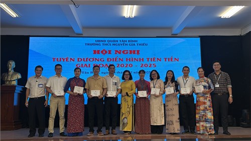 Hội nghị tuyên dương điển hình tiên tiến giai đoạn 2020-2025
