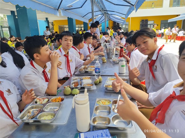 Thực đơn tuần 12 - HK2 (14/04/2025 - 19/04/2025)