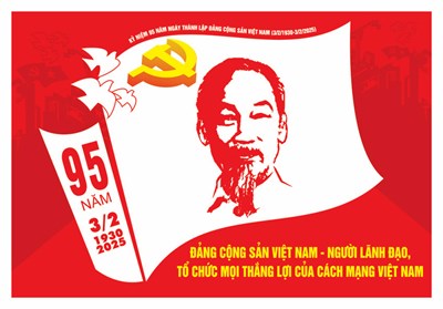 Kỷ niệm 95 năm Ngày thành lập Đảng Cộng sản Việt Nam (03/02/1930 - 03/02/2025)