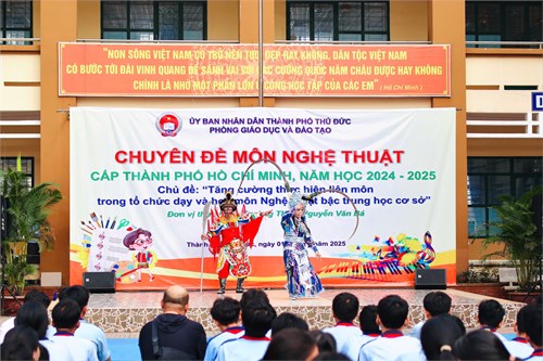 Chuyên đề môn Nghệ thuật Cấp thành phố Hồ Chí Minh năm học 2024 – 2025