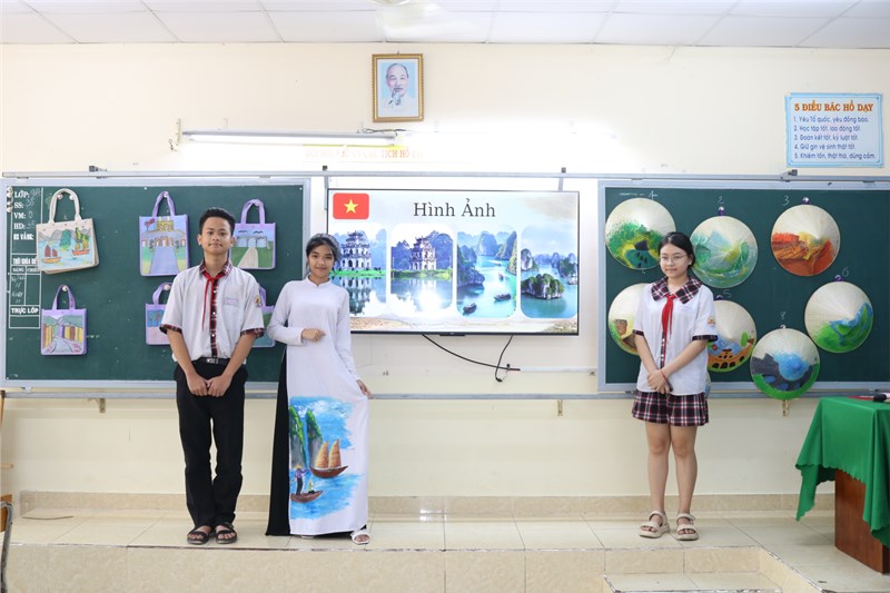 Bài truyền thông về tiết thao giảng môn hoạt động trải nghiệm, hướng nghiệp 9 
Chủ đề: bảo vệ môi trường và quảng bá cảnh quan đất nước