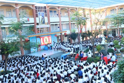 Trường thcs nguyễn văn linh tổ chức lễ giỗ tổ hùng vương