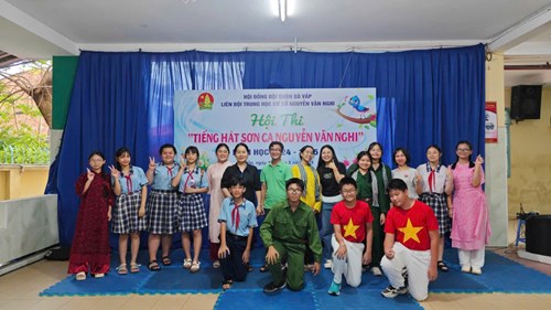 Ngày 10 tháng 05 năm 2025 Trường THCS Nguyễn Văn Nghi tổ chức Hội thi  Tiếng hát Sơn ca  năm học 2024 - 2025