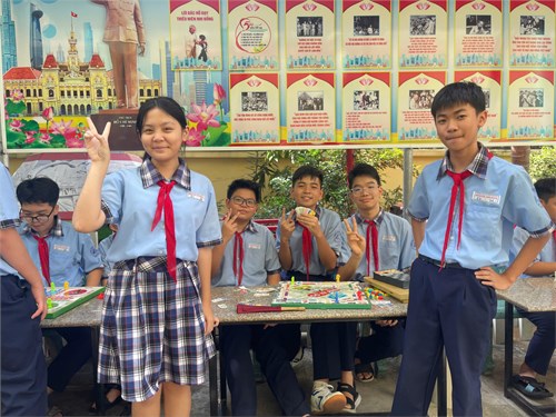 Giờ ra chơi trải nghiệm sáng tạo