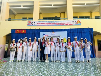 Liên hoan trống kèn đội ta huyện Củ Chi năm học 2024-2025