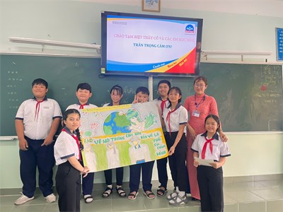 Thi GVCN giỏi cấp trường, phần thi thực hành tại lớp.GV: Lê Hà Minh Thư - Lớp 7/3