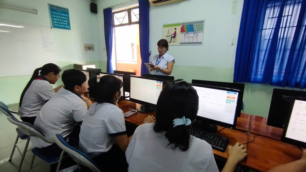 Khảo sát trực tuyến năng lực khối 7 năm học 2024-2025 tại trường THCS Phạm Văn Cội