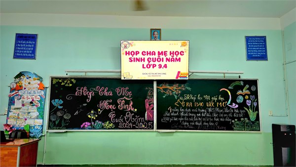 Họp phụ huynh học sinh cuối năm học 2024-2025