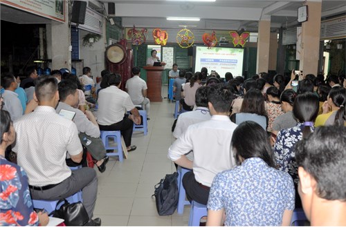 Trường THCS Phan Tây Hồ tổ chức Tập huấn chuyển đổi số: Ứng dụng một số phần mềm vào công tác giảng dạy.
