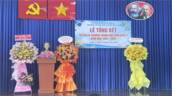Lễ tổng kết
năm học 2024 - 2025