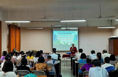Hội Đồng Sư Phạm Trường THCS Rạng Đông Tổ Chức Chủ Đề Tuần Lễ Quốc Gia Phòng Chống Thiên Tai Năm 2025