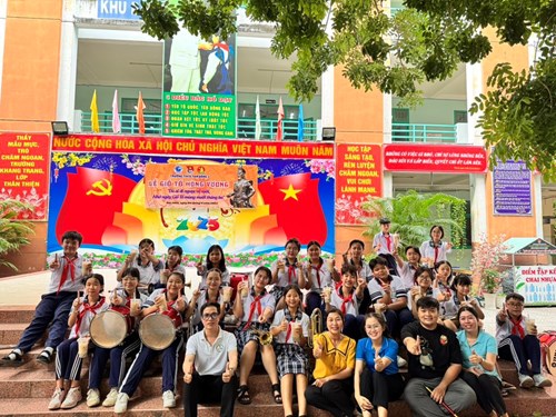 Liên đội thcs tam đông 1 huyện hóc môn đã sẵn sàng tham gia liên hoan  tiếng kèn đội ta  năm học 2024 - 2025 thành phố hồ chí minh