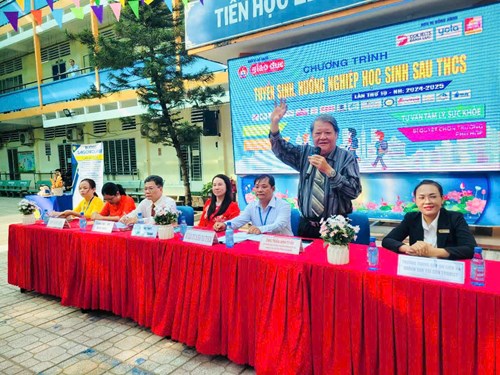 Chương trình tuyển sinh, hướng nghiệp học sinh sau THCS năm học 2024-2025