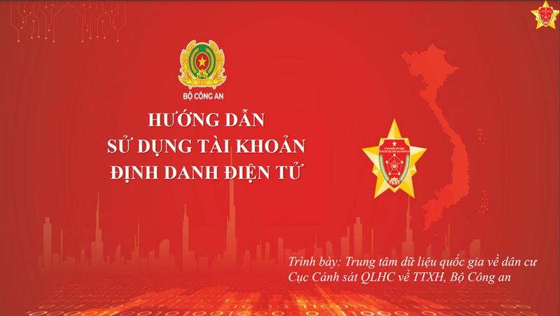 Hướng dẫn sử dụng tài khoản định danh điện tử VNeID