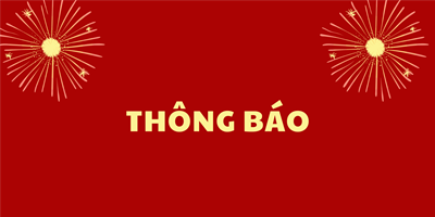 Thông báo: Về treo cờ Tổ quốc và nghỉ Tết Nguyên đán Ất Tỵ - năm 2025.