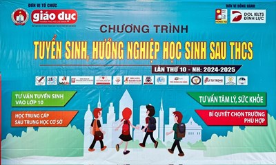 Tư vấn tuyển sinh vào lớp 10 năm học 2025-2026 tại Trường THCS Tân Tạo.
