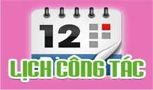 Lịch công tác (19.5.2025 - 25.5.2025).