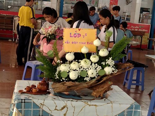Hội thi cắm hoa chào mừng ngày 8/3/2025 🌻