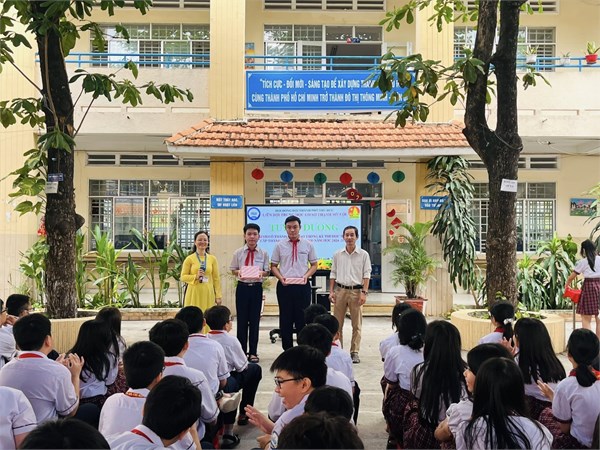 Tuyên dương học sinh có thành tích cao trong hội thi học sinh giỏi thành phố thủ đức 🏆
🥇 năm học 2024-2025🥇