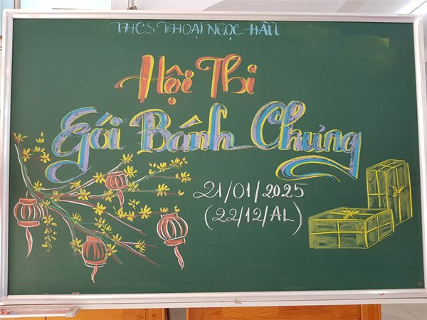 Hoạt động trải nghiệm  Gói bánh chưng ngày Tết 