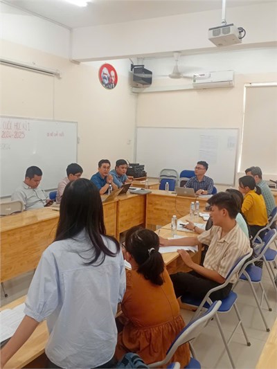 Họp tổ chuyên môn tháng 1 - Sơ kết học kì 1 năm học 2024 - 2025