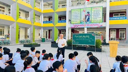 Sinh hoạt dưới cờ tuần 7 🍀🍀🍀🍀