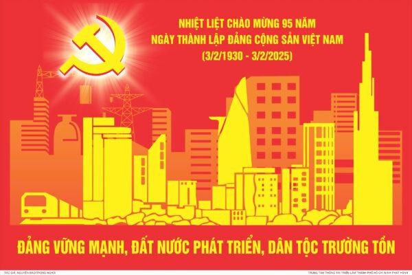 Kỷ niệm 95 năm Ngày thành lập Đảng Cộng sản Việt Nam (03/2/1930 - 03/2/2025)