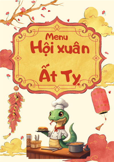 Hội xuân Ất Tỵ giới thiệu menu