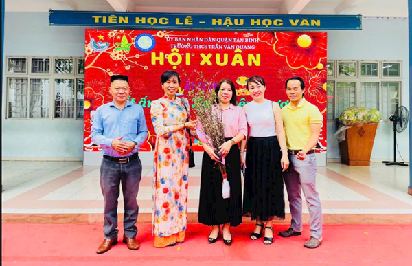 Ban đại diện Cha mẹ học sinh tham gia Hội xuân Ất Tỵ 2025  Tết ấm áp-Xuân yêu thương 