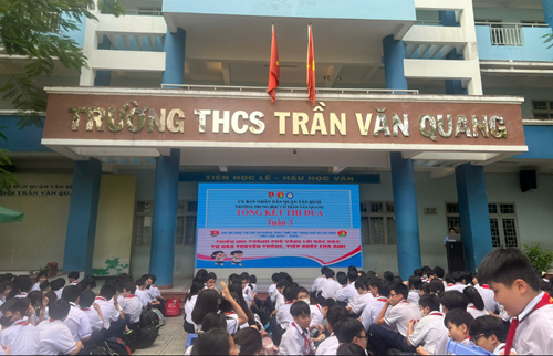 Tổng kết thi đua Tuần 3 Khối 6, 8 và Sinh hoạt chuyên đề  Kỹ năng thoát hiểm khi có hỏa hoạn 