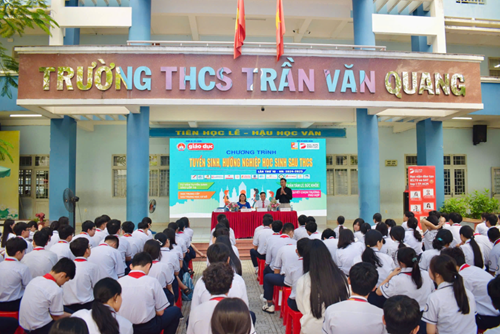 Chương trình  Tuyển sinh, hướng nghiệp học sinh sau THCS 
