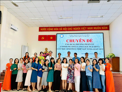 Chuyên đề môn Tiếng anh  Ứng dụng phương pháp CLT 
