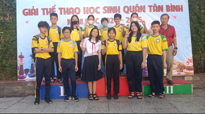  Giải thể thao học sinh Quận Tân Bình  Năm học 2024-2025 - Môn Cờ Tướng, Cờ Vua