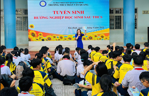 Tuyển sinh: Hướng nghiệp học sinh sau THCS (THCS-THPT Trần Cao Vân)