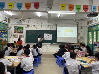 Hình ảnh tiết dạy nghiên cứu bài học môn KHTN_Bài minh họa Động vật_GV thực hiện Đặng Thị Ngọc Mai