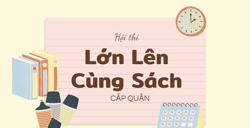 Chúc mừng trường THCS Võ Thành Trang đạt được kết quả cao trong hội thi Lớn Lên Cùng Sách cấp Quận NH 2024-2025