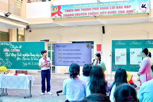 Tăng cường hoạt động trải nghiệm trong dạy học môn Khoa học tự nhiên tại trường THCS Võ Trường Toản